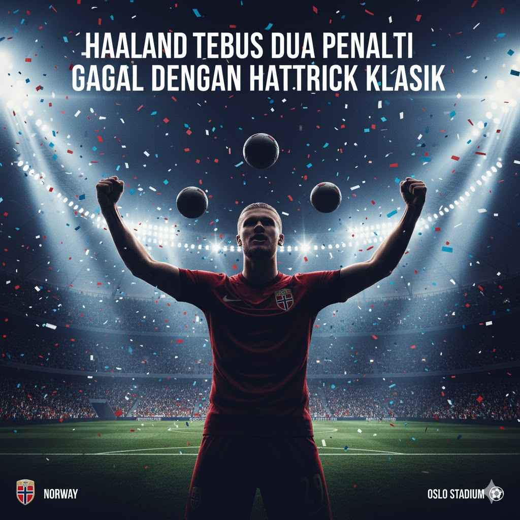 hattrick Erling Haaland